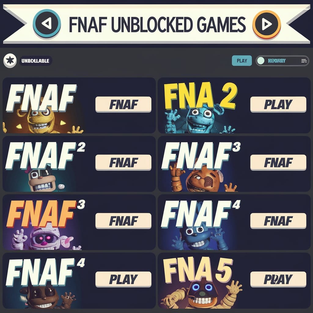 FNAF Unblocked Games