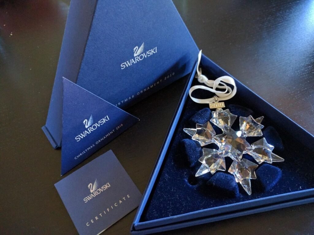 2010 Swarovski Christmas Ornament