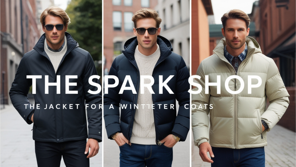 The Spark Shop Men’s Winter Jacket: Stay Warm and Stylish All Season