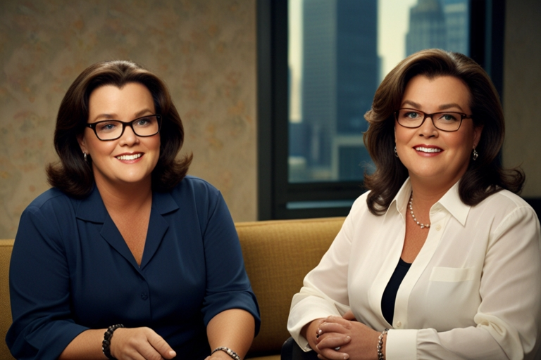 Rosie O’Donnell and Linda Orfid