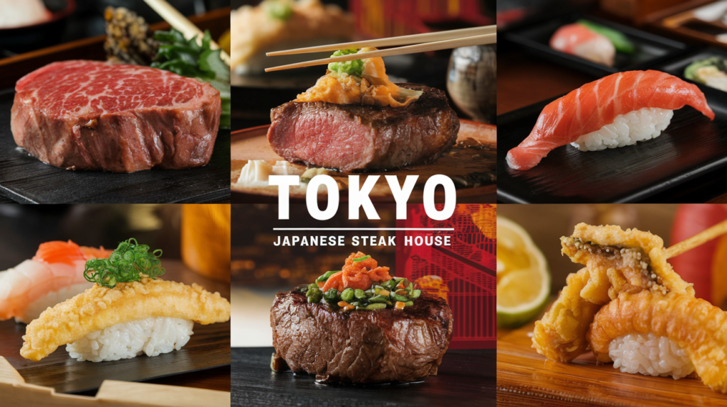 Tokyo Japanese Steak House & Sushi Bar Menu